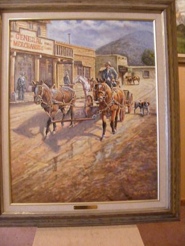 main street 1880 - L Bar Western Art